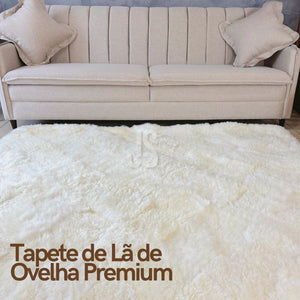 Tapetes de lã de ovelha premium