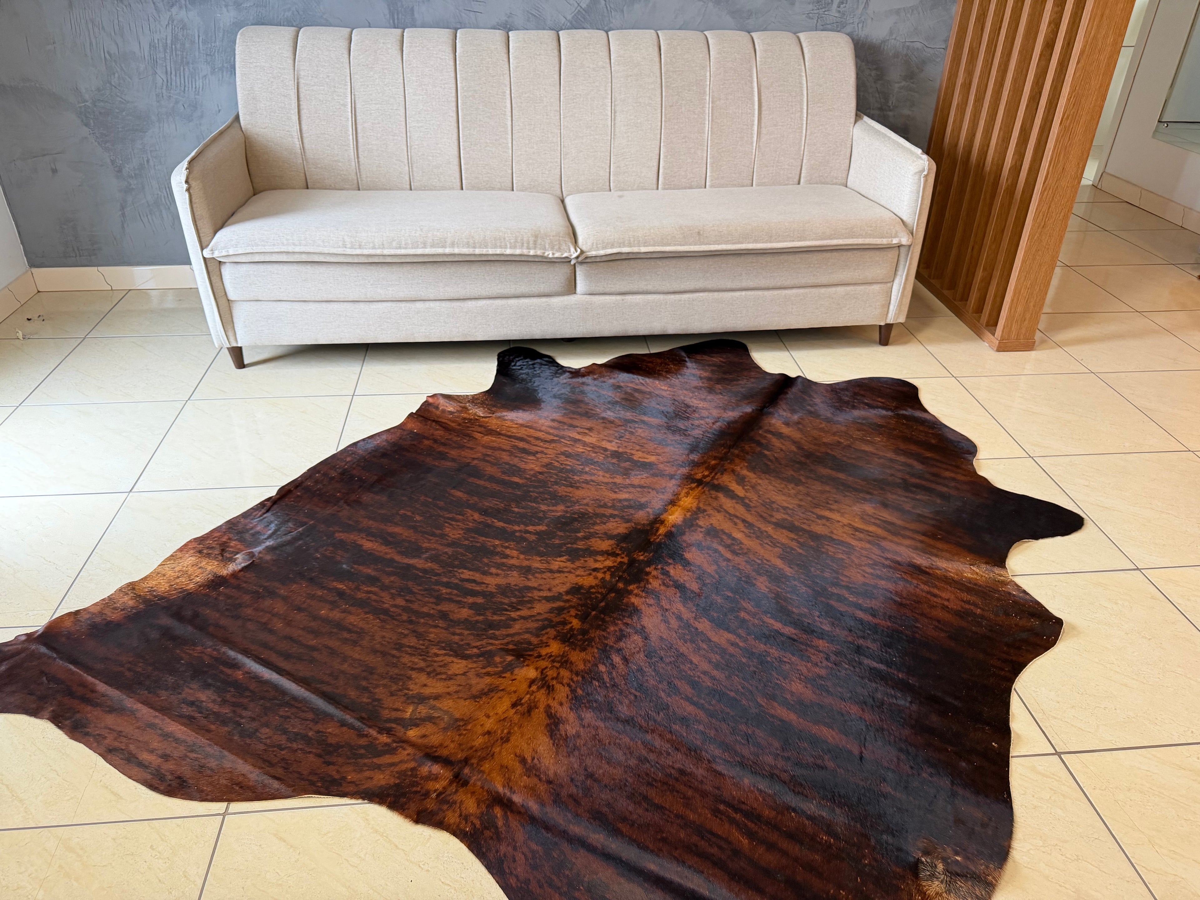Tapete De Couro Legítimo Gigante - Modelo 26